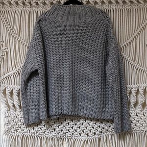 Knit oversized sweater